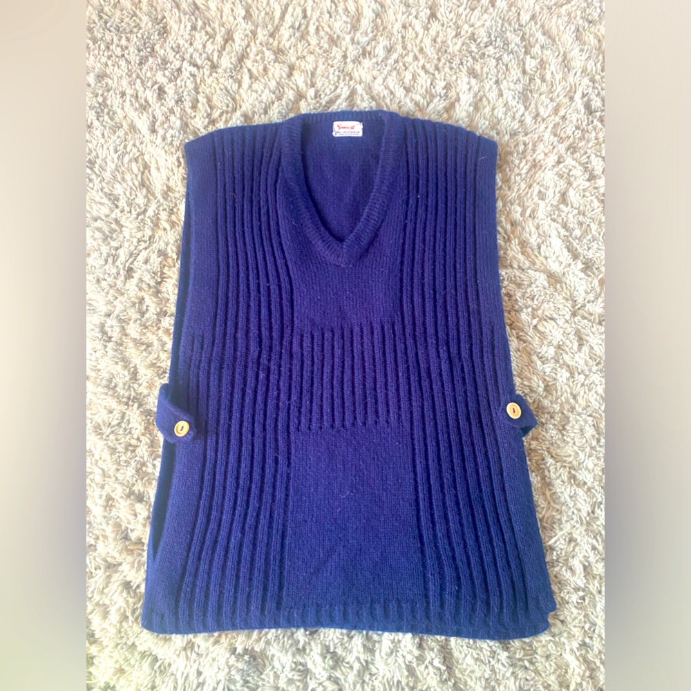 Blue vest